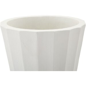 Mauro Ferretti Vase Glint Ø 24x41 cm blanc
