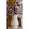 Mauro Ferretti Vase Glint Ø 24x41 cm blanc