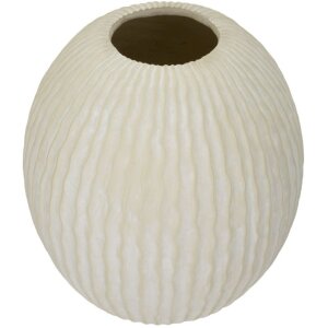 Mauro Ferretti Vase Stalactite Ø 36,5x38 cm crème
