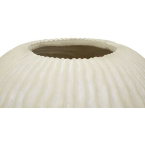 Mauro Ferretti Vase Stalactite Ø 36,5x38 cm crème