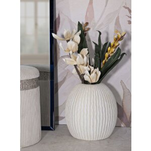 Mauro Ferretti Vase Stalactite Ø 36,5x38 cm crème
