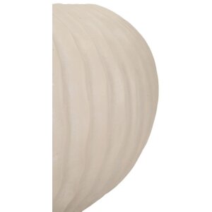 Mauro Ferretti Vase Nebel Ø35x18 cm crème