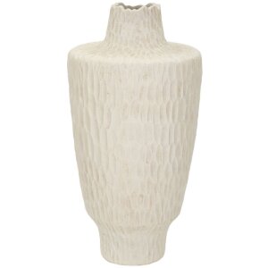 Mauro Ferretti Vase Ombre Ø 29,5x57 cm crème