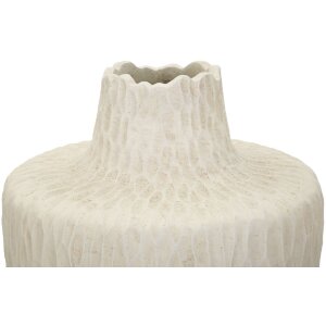 Mauro Ferretti Vase Ombre Ø 29,5x57 cm crème