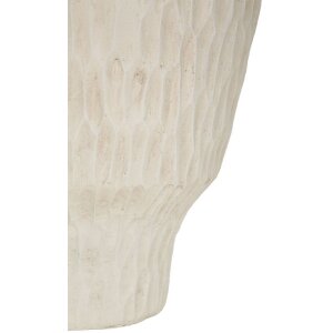 Mauro Ferretti Vase Ombre Ø 29,5x57 cm crème