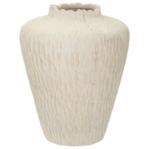 Mauro Ferretti Vase Ombre MGO crème Ø32x40 cm