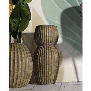 Mauro Ferretti Vase Brise Ø 25x52,5 cm vert olive