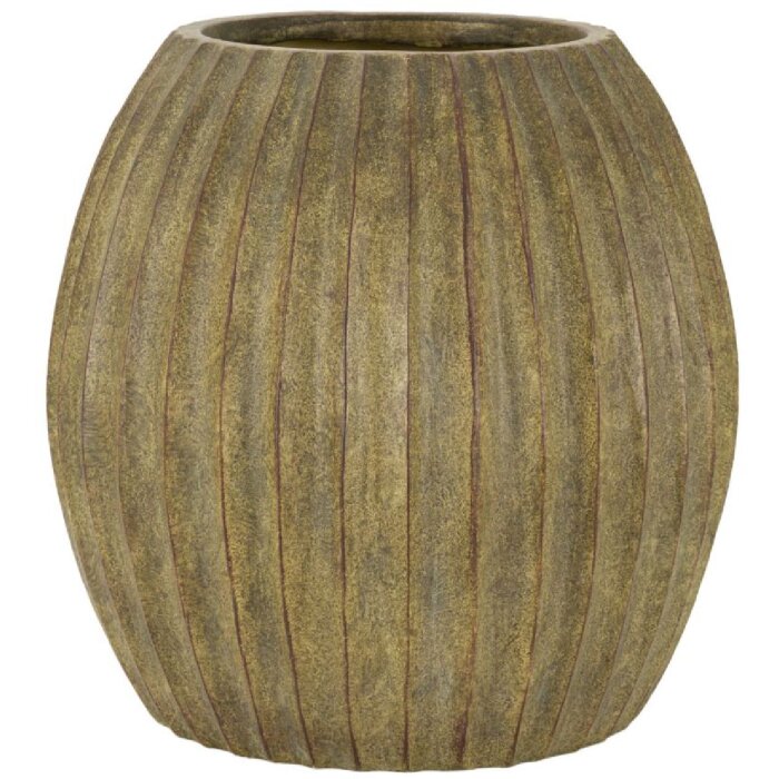 Mauro Ferretti Vase Brise Ø 32x32,5 cm vert schilf