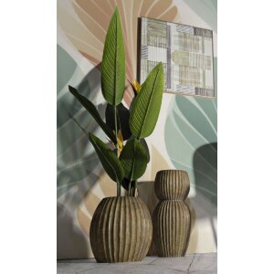 Mauro Ferretti Vase Brise Ø 32x32,5 cm vert schilf