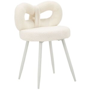 Mauro Ferretti Fauteuil Mini Ilary 40x67 cm blanc