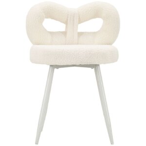 Mauro Ferretti Fauteuil Mini Ilary 40x67 cm blanc