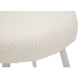 Mauro Ferretti Fauteuil Mini Ilary 40x67 cm blanc