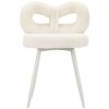 Mauro Ferretti Fauteuil Mini Ilary 40x67 cm blanc