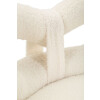 Mauro Ferretti Fauteuil Mini Ilary 40x67 cm blanc