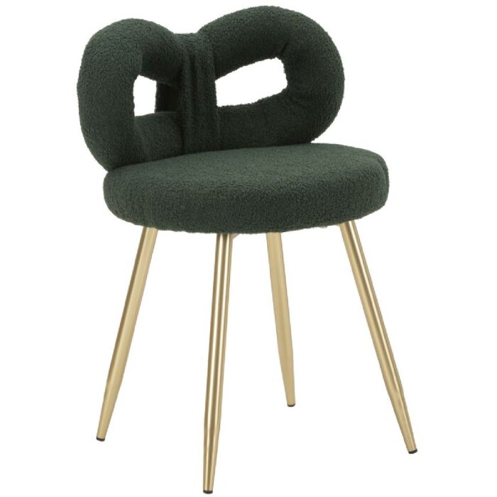 Mauro Ferretti Chaise Mini Ilary 40x67 cm vert