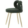 Mauro Ferretti Chaise Mini Ilary 40x67 cm vert