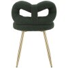 Mauro Ferretti Chaise Mini Ilary 40x67 cm vert