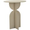 Mauro Ferretti Table dappoint Düne Ø 45x58 cm crème