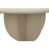 Mauro Ferretti Table dappoint Düne Ø 45x58 cm crème