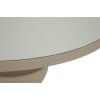 Mauro Ferretti Table dappoint Düne avec plateau miroir 45x49,5 cm crème