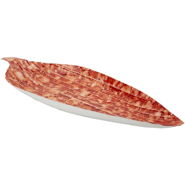 Mauro Ferretti Coupe décorative Goutte Rouge 50x18x4 cm