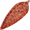 Mauro Ferretti Coupe décorative Goutte Rouge 50x18x4 cm