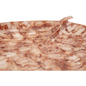 Mauro Ferretti Vase décoratif Tropfen Browy 35x22x2,5 cm marron