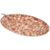 Mauro Ferretti Vase décoratif Tropfen Browy 35x22x2,5 cm marron