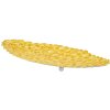 Mauro Ferretti Plateau décoratif goutte 57x27x5 cm jaune