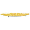 Mauro Ferretti Plateau décoratif goutte 57x27x5 cm jaune