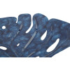 Mauro Ferretti Bol Décoratif Goutte 27x23x5 cm bleu fer forme feuille