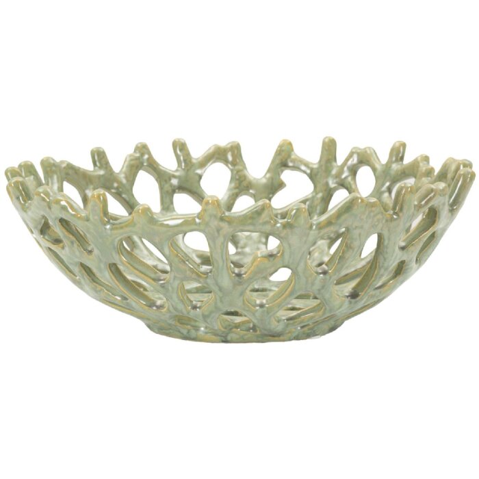 Mauro Ferretti Coupe Corail Ø 35x13 cm vert
