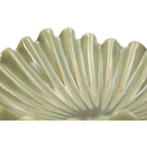 Mauro Ferretti Vase Décorative Venise Vert Ø40x13 cm Céramique