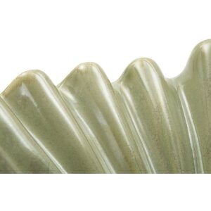 Mauro Ferretti Coupe décorative Venise Ø 33x14,5 cm vert