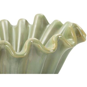 Mauro Ferretti Coupe décorative Venise Ø 33x14,5 cm vert