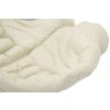 Mauro Ferretti Vase décoratif Mains en pierre 22,7x20x7,3 cm crème