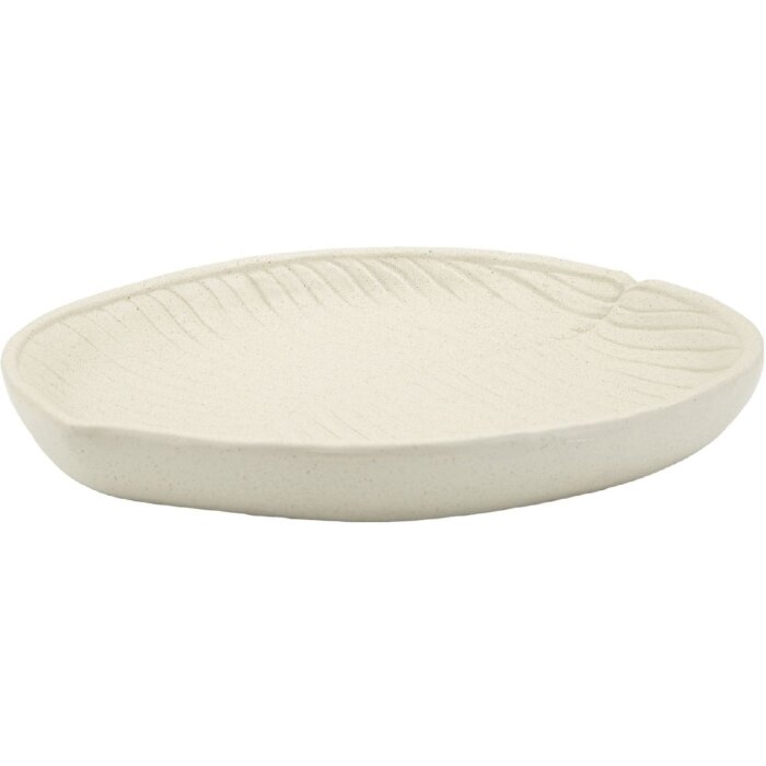 Mauro Ferretti Coupe décorative Stons 33x29x4 cm crème