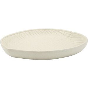Mauro Ferretti Coupe décorative Stons 33x29x4 cm crème
