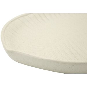 Mauro Ferretti Coupe décorative Stons 33x29x4 cm crème