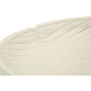Mauro Ferretti Coupe décorative Stons 33x29x4 cm crème