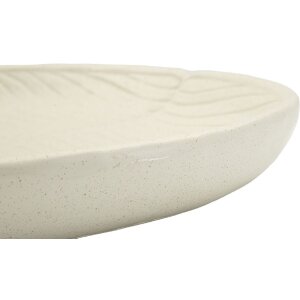 Mauro Ferretti Coupe décorative Stons 33x29x4 cm crème