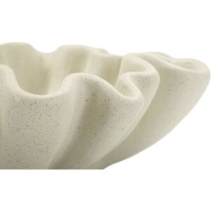 Mauro Ferretti Vase décoratif Stons Ø 31x9 cm crème