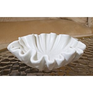 Mauro Ferretti Vase décoratif Stons Ø 31x9 cm crème