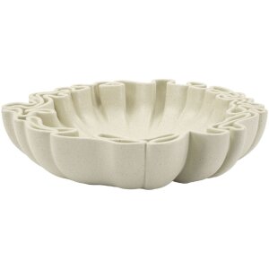 Mauro Ferretti Coupe décorative Stons 30,5x29x7,5 cm crème
