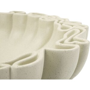 Mauro Ferretti Coupe décorative Stons 30,5x29x7,5 cm crème