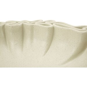 Mauro Ferretti Coupe décorative Stons 30,5x29x7,5 cm crème