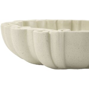 Mauro Ferretti Coupe décorative Stons 30,5x29x7,5 cm crème