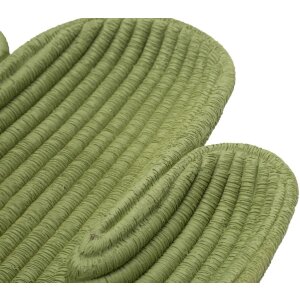 Mauro Ferretti Plateau décoratif Cactus 34x20x3 cm vert