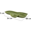 Mauro Ferretti Plateau décoratif Cactus 34x20x3 cm vert