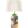 Mauro Ferretti Lampe de table Piccassy Couleur E27 40x65 cm multicolore
